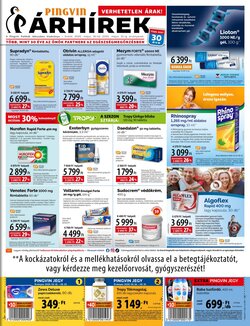 Pingvin Patika akciós újság 2025.05.16-tól