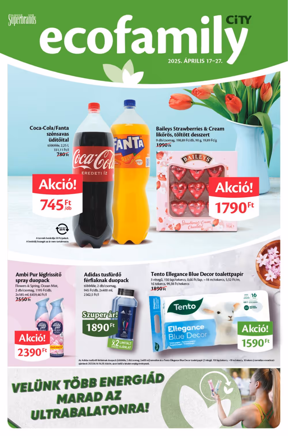 EcoFamily akciós újság 2025.05.17-től - 1. oldal.