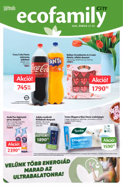 EcoFamily akciós újság 2025.05.17-től