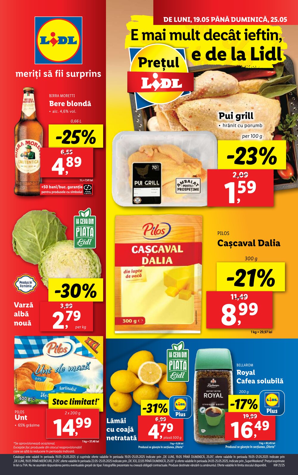 Lidl akciós újság 2025.05.19-től - 1. oldal.