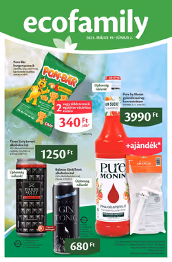 EcoFamily akciós újság 2025.05.19-től