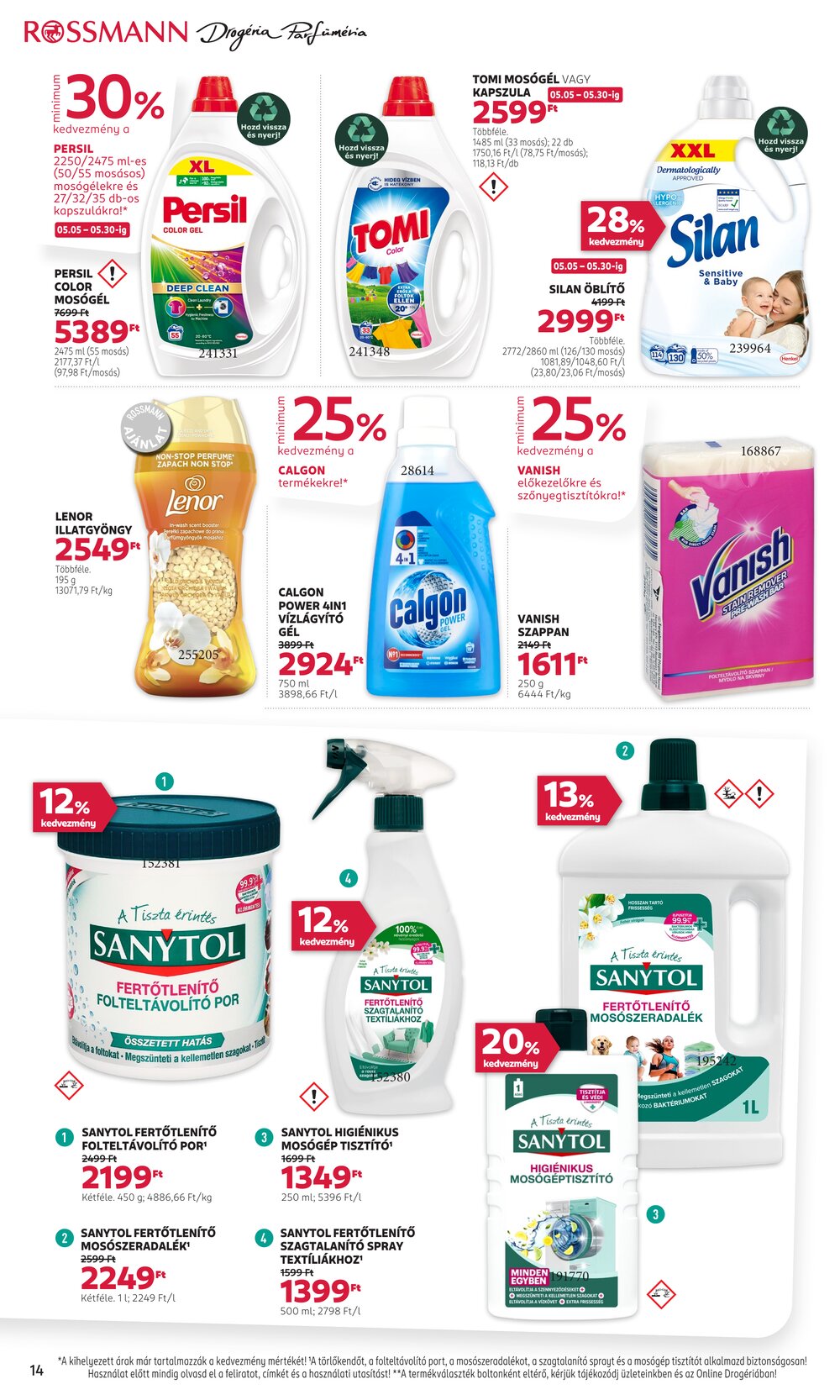Rossmann akciós újság 2025.05.19-től - 16. oldal.