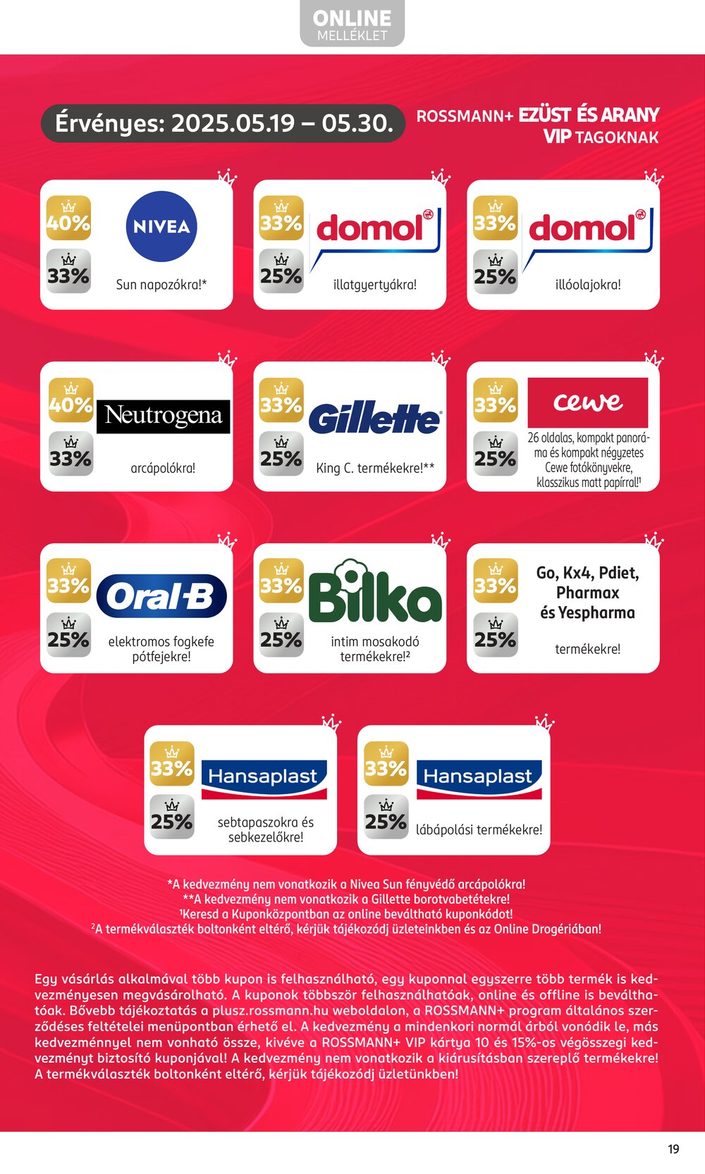 Rossmann akciós újság 2025.05.19-től - 21. oldal.
