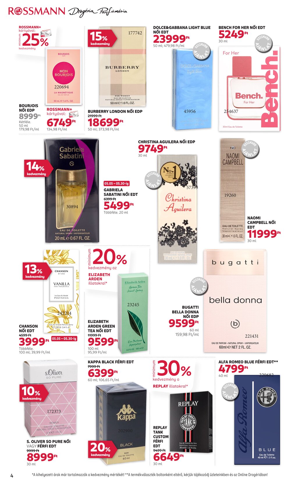 Rossmann akciós újság 2025.05.19-től - 4. oldal.