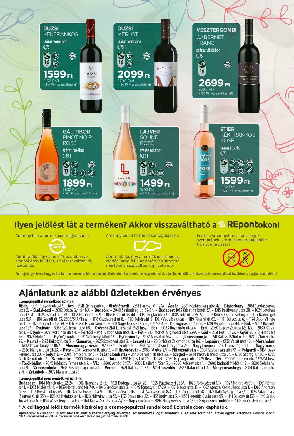 CBA akciós újság 2025.05.19-től - 16. oldal.