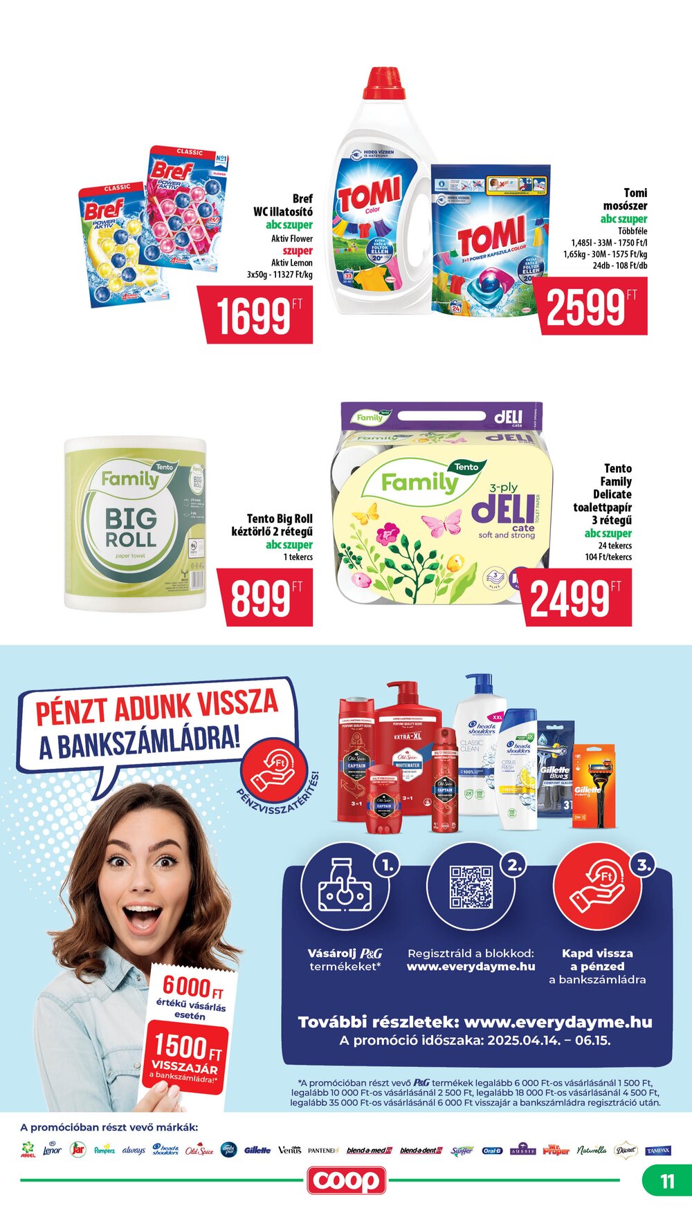 Coop akciós újság 2025.05.21-től - 11. oldal.