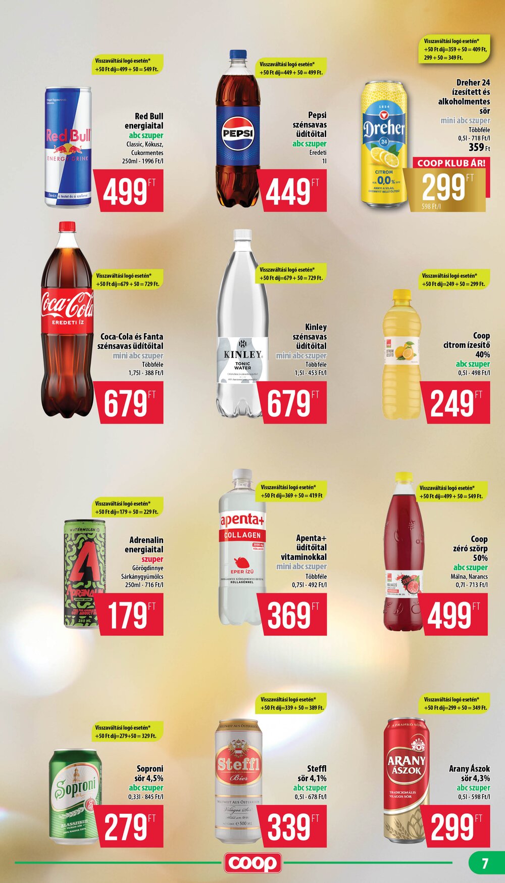 Coop akciós újság 2025.05.21-től - 7. oldal.