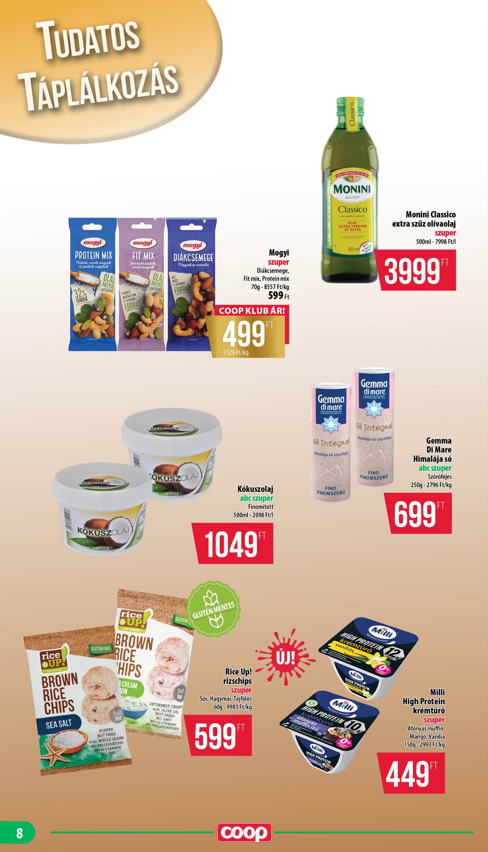Coop akciós újság 2025.05.21-től - 8. oldal.
