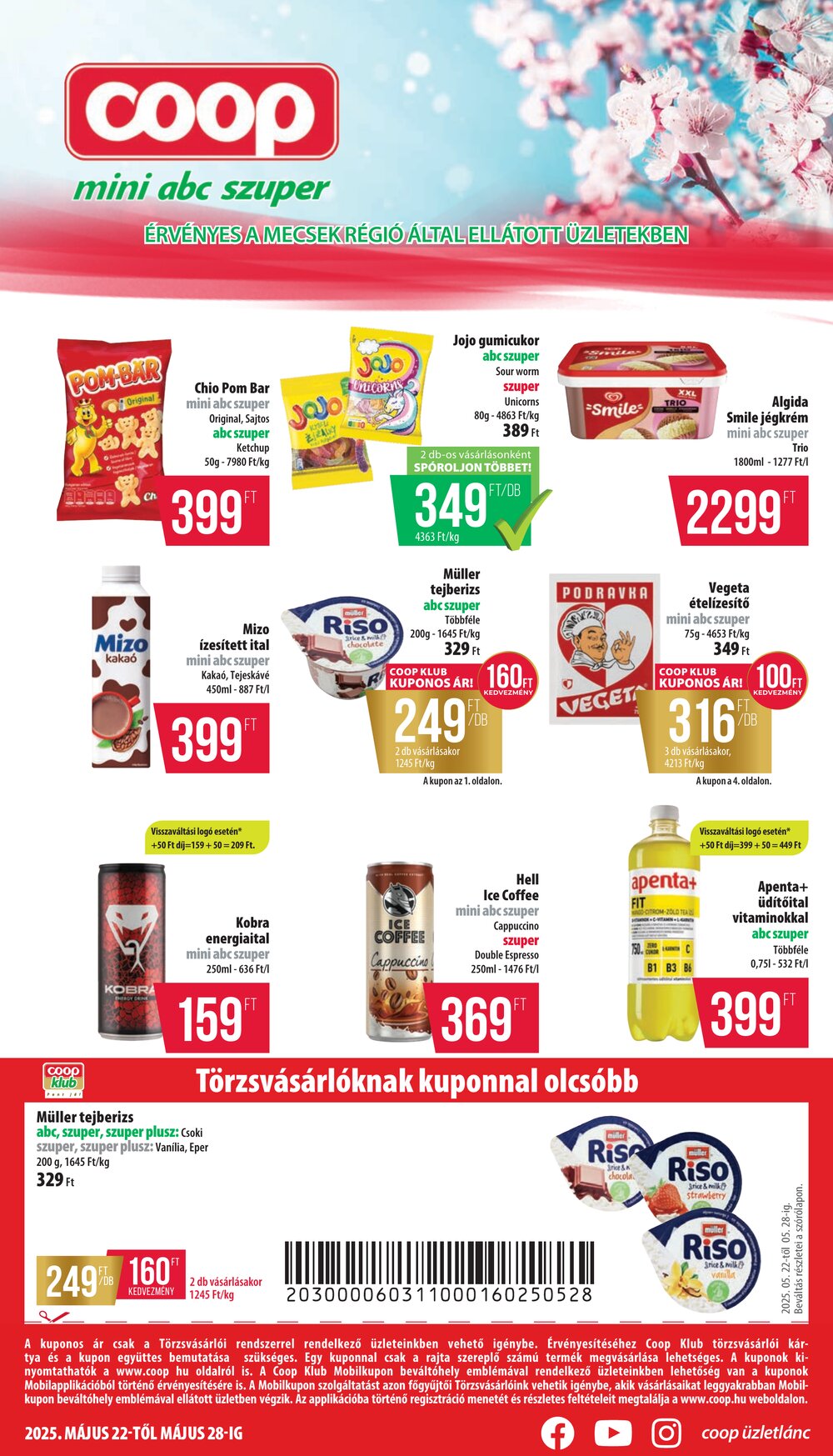 Coop akciós újság 2025.05.21-től - 1. oldal.