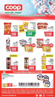 Coop akciós újság 2025.05.21-től