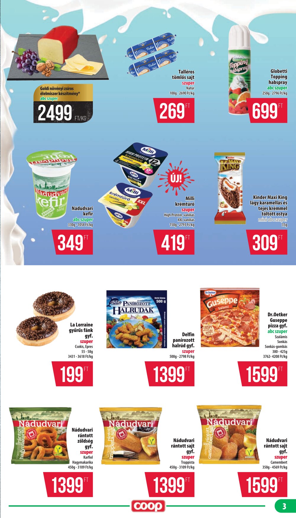 Coop akciós újság 2025.05.21-től - 3. oldal.