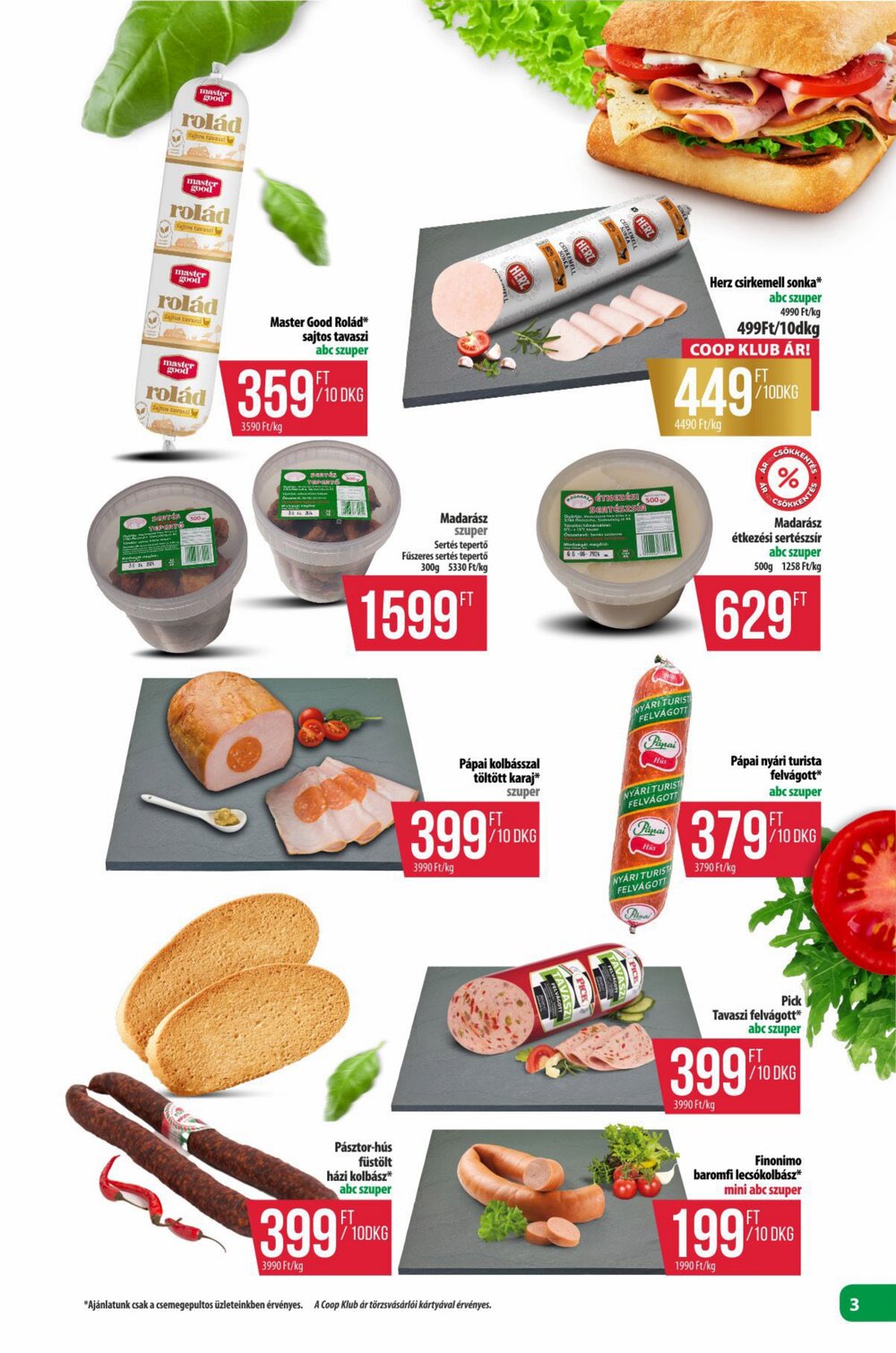 Coop akciós újság 2025.05.21-től - 3. oldal.