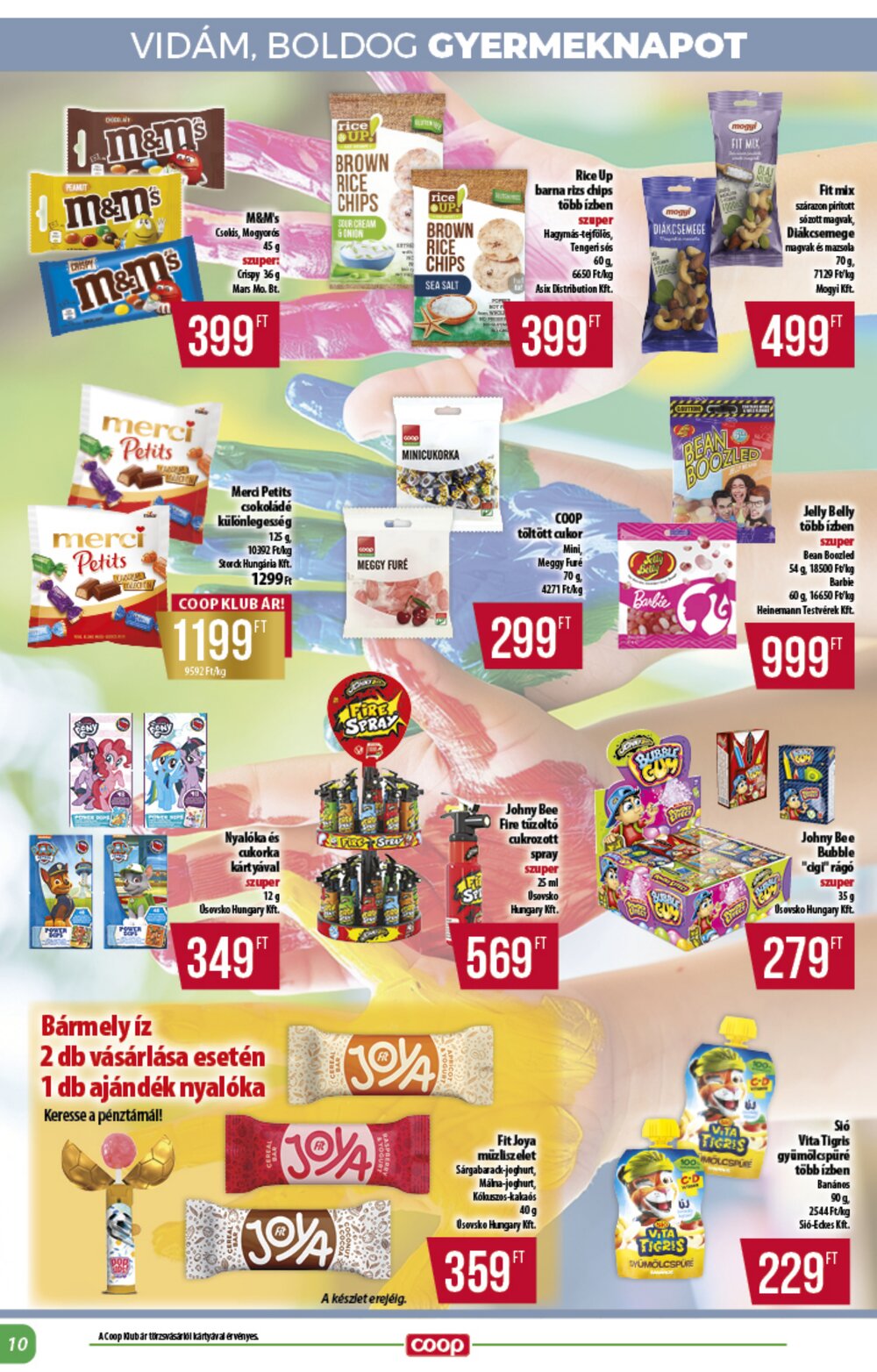 Coop akciós újság 2025.05.21-től - 10. oldal.