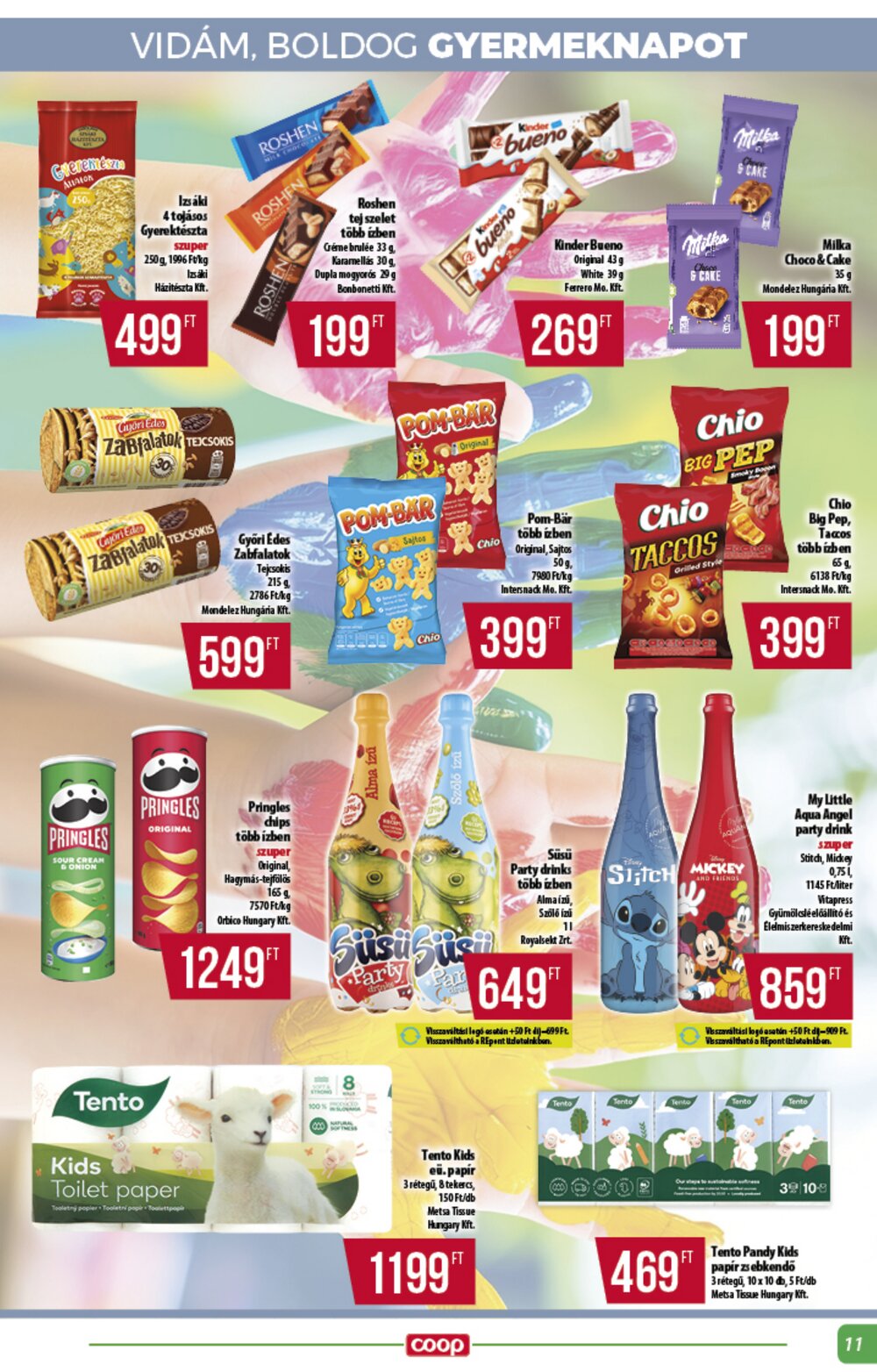 Coop akciós újság 2025.05.21-től - 11. oldal.