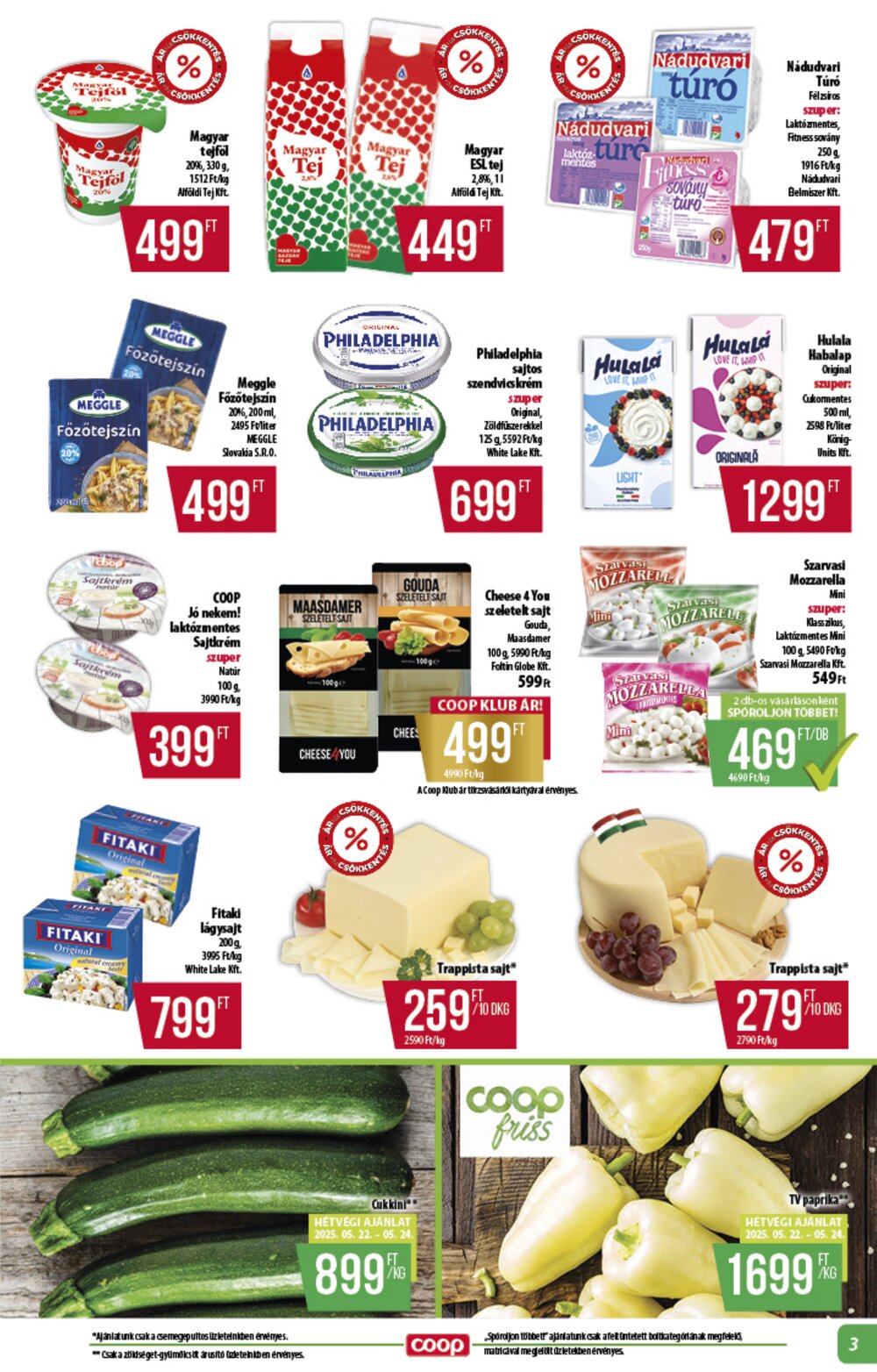 Coop akciós újság 2025.05.21-től - 3. oldal.