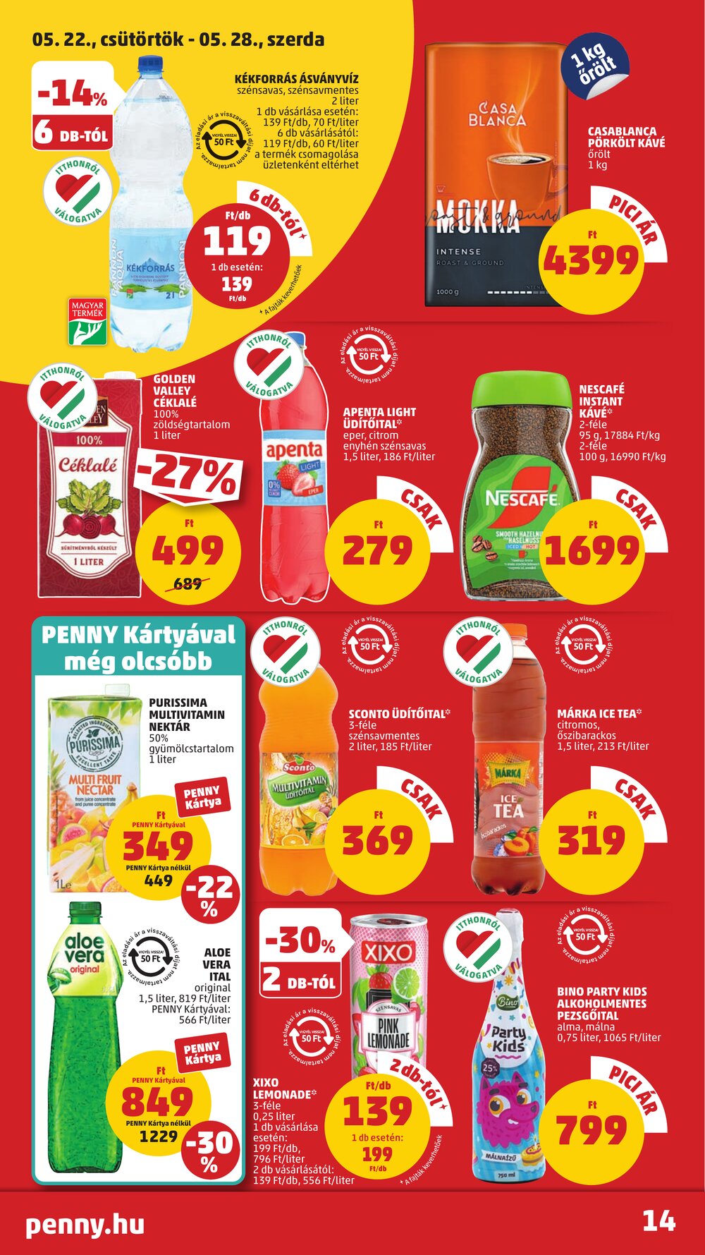 Penny Market akciós újság 2025.05.22-től - 18. oldal.
