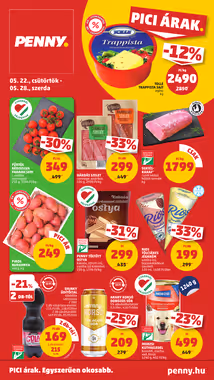 Penny Market akciós újság 2025.05.22-től