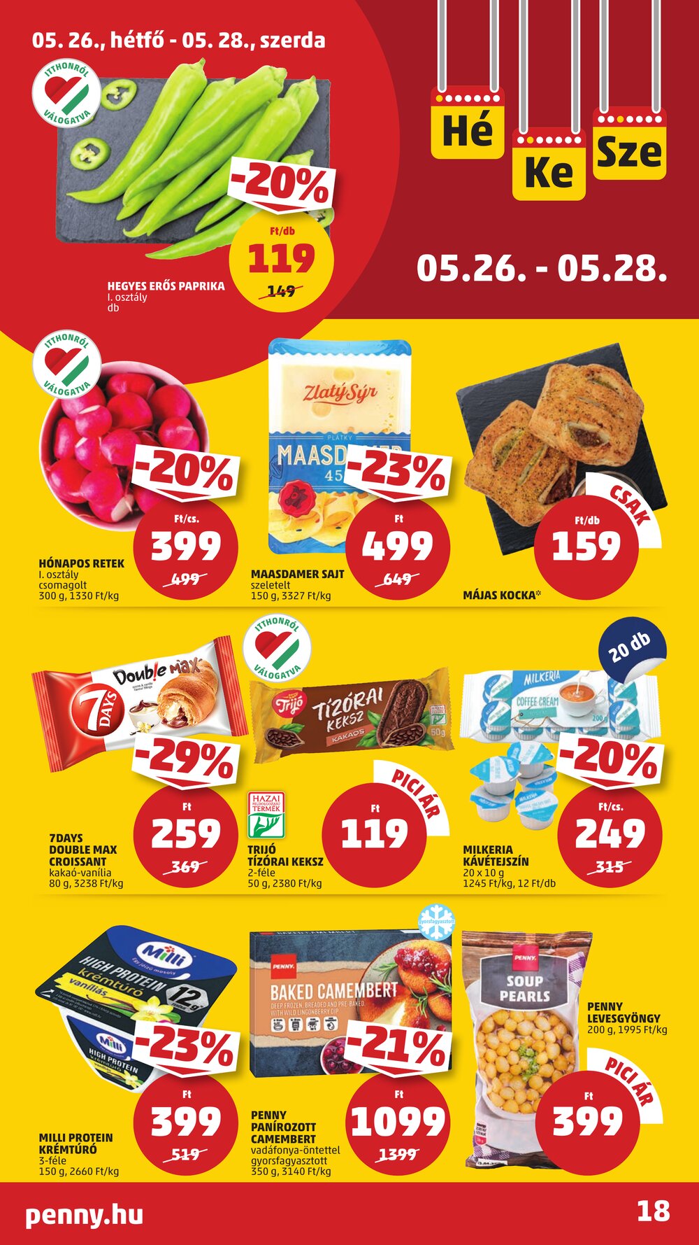Penny Market akciós újság 2025.05.22-től - 22. oldal.
