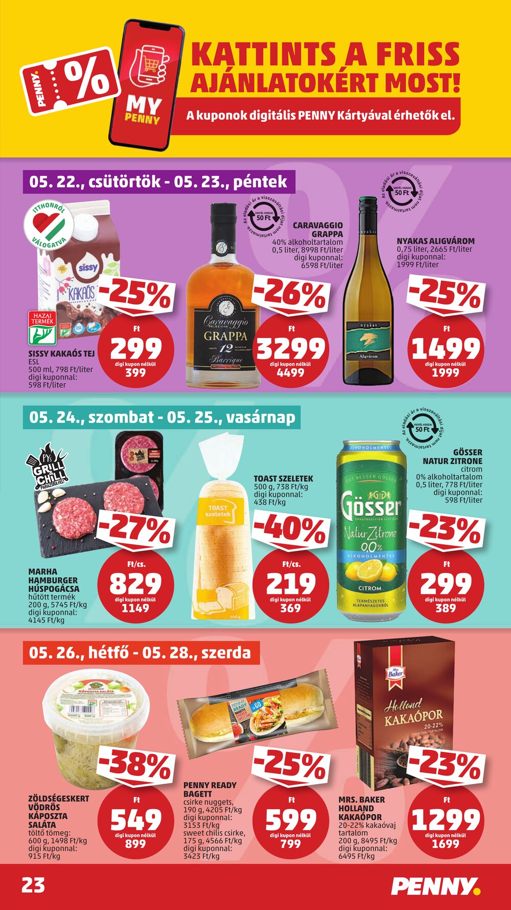 Penny Market akciós újság 2025.05.22-től - 27. oldal.