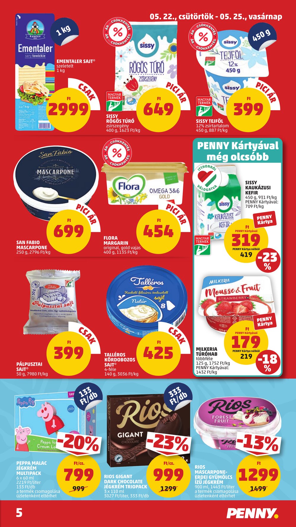 Penny Market akciós újság 2025.05.22-től - 7. oldal.