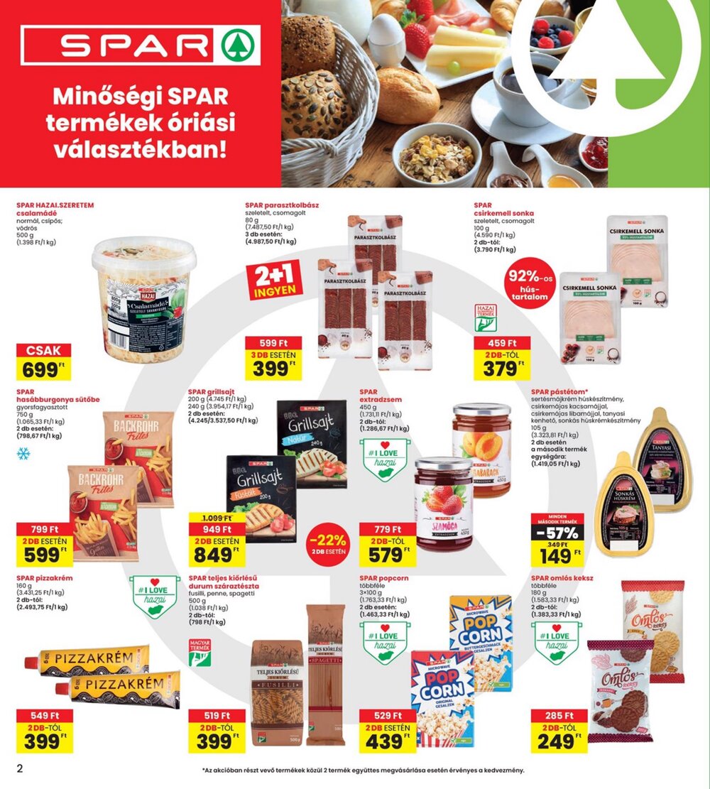 Interspar akciós újság 2025.05.22-től - 2. oldal.