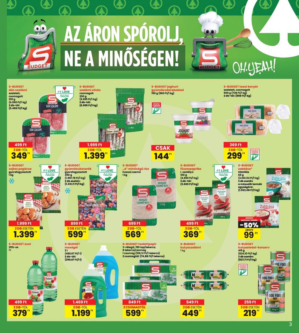 Interspar akciós újság 2025.05.22-től - 3. oldal.