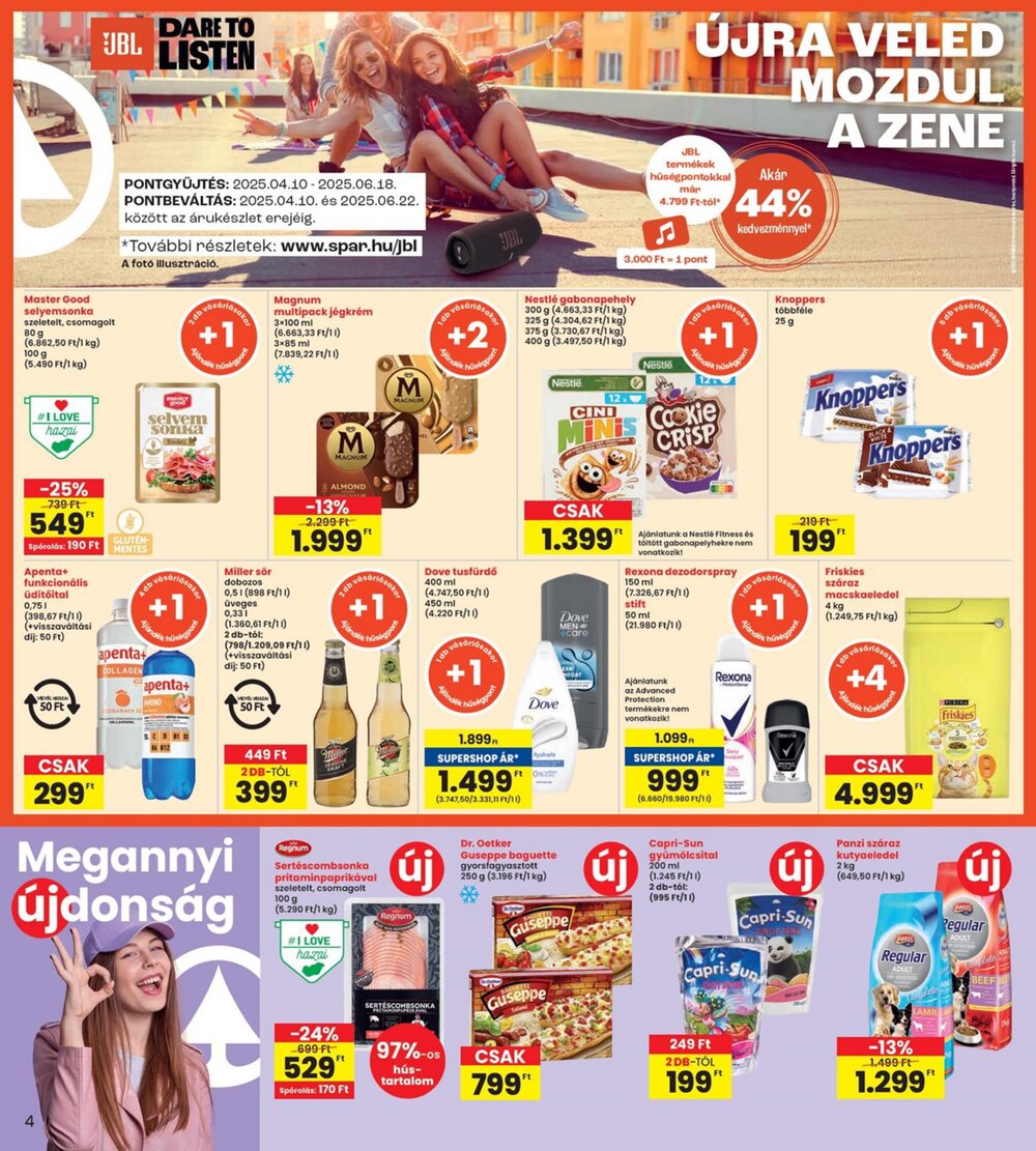 Interspar akciós újság 2025.05.22-től - 4. oldal.