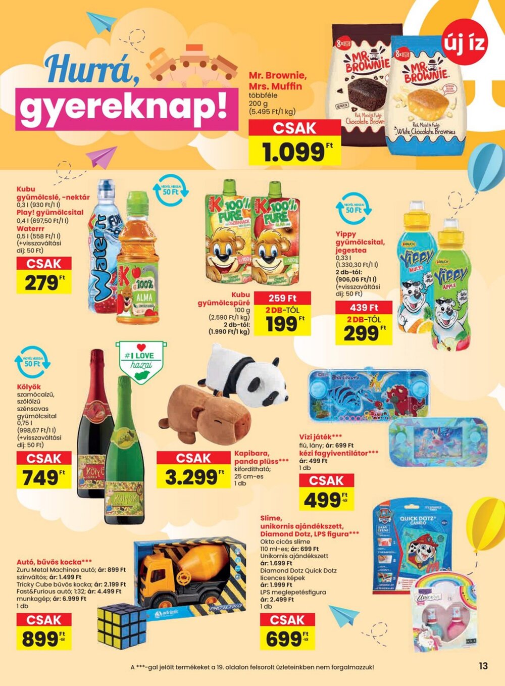 Spar akciós újság 2025.05.22-től - 13. oldal.