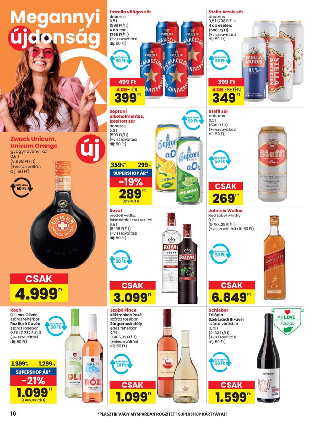 Spar akciós újság 2025.05.22-től - 16. oldal.