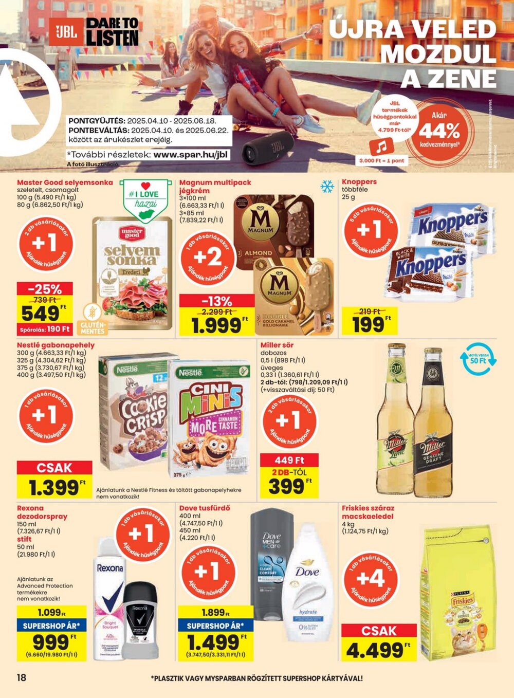 Spar akciós újság 2025.05.22-től - 18. oldal.