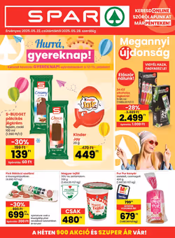 Spar akciós újság 2025.05.22-től