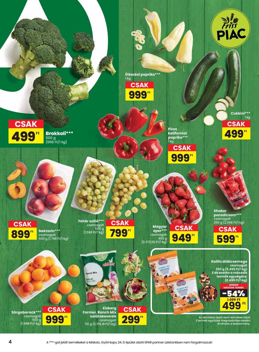 Spar akciós újság 2025.05.22-től - 4. oldal.
