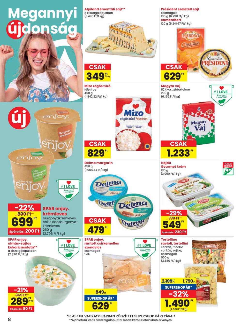 Spar akciós újság 2025.05.22-től - 8. oldal.