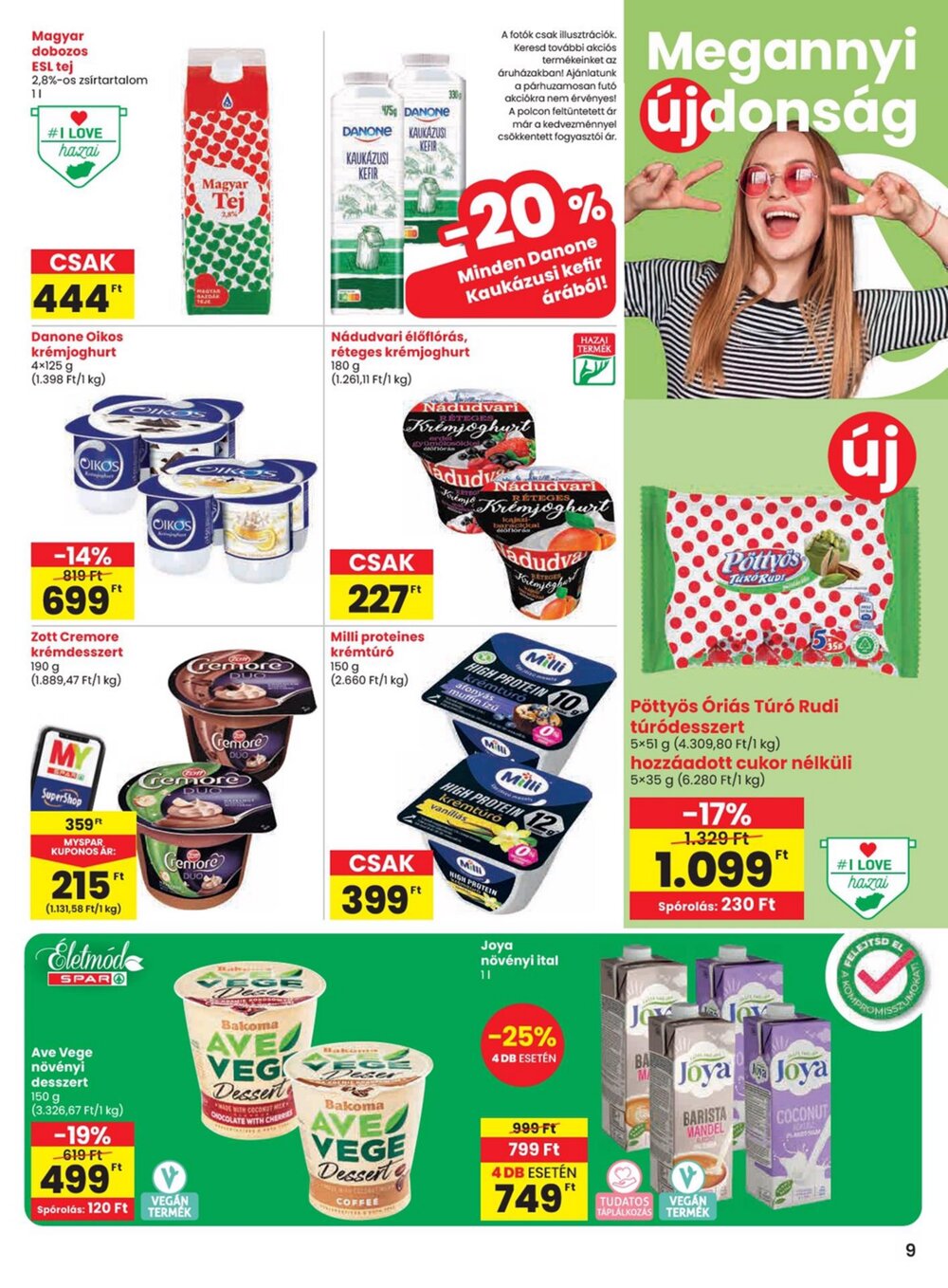 Spar akciós újság 2025.05.22-től - 9. oldal.