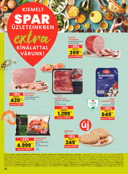 Spar Extra akciós újság 2025.05.22-től