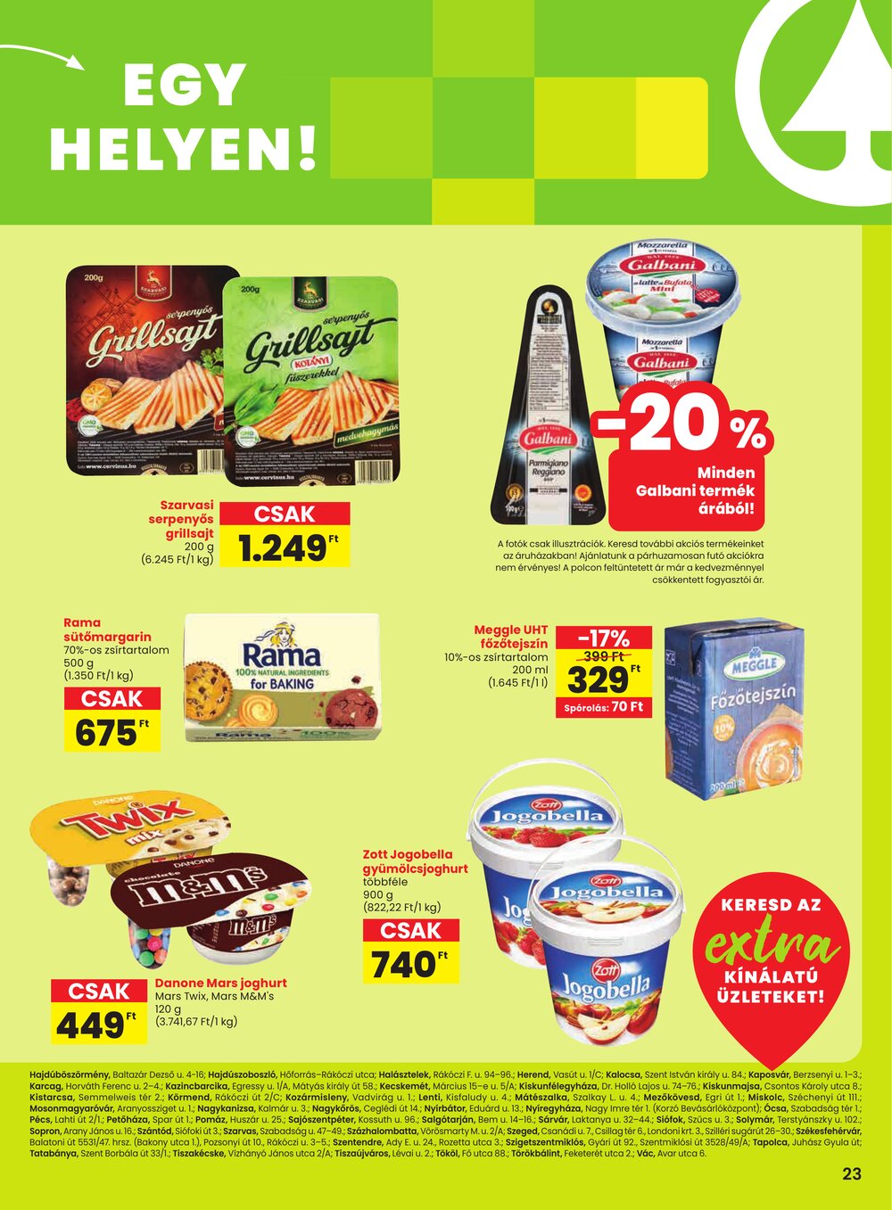 Spar Extra akciós újság 2025.05.22-től - 4. oldal.