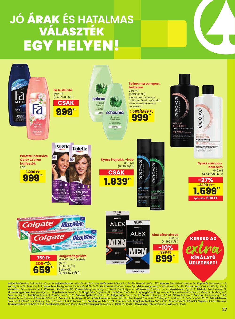 Spar Extra akciós újság 2025.05.22-től - 8. oldal.