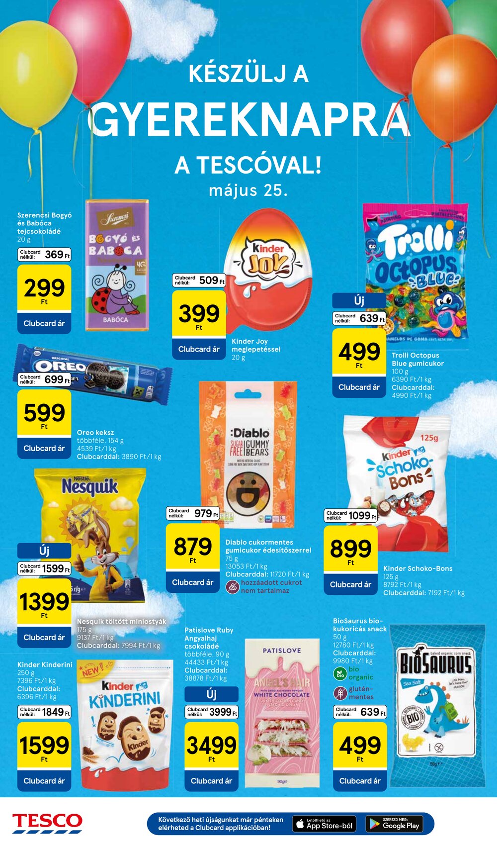 Tesco akciós újság 2025.05.22-től - 10. oldal.