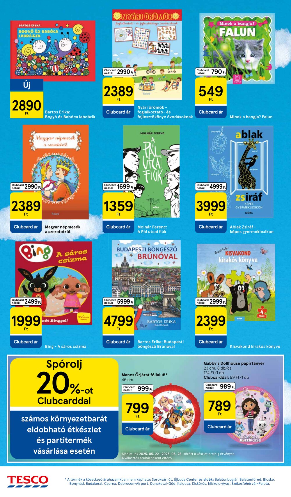 Tesco akciós újság 2025.05.22-től - 12. oldal.