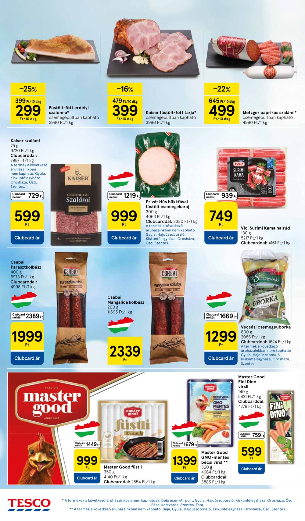 Tesco akciós újság 2025.05.22-től - 18. oldal.