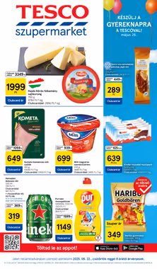 Tesco akciós újság 2025.05.22-től