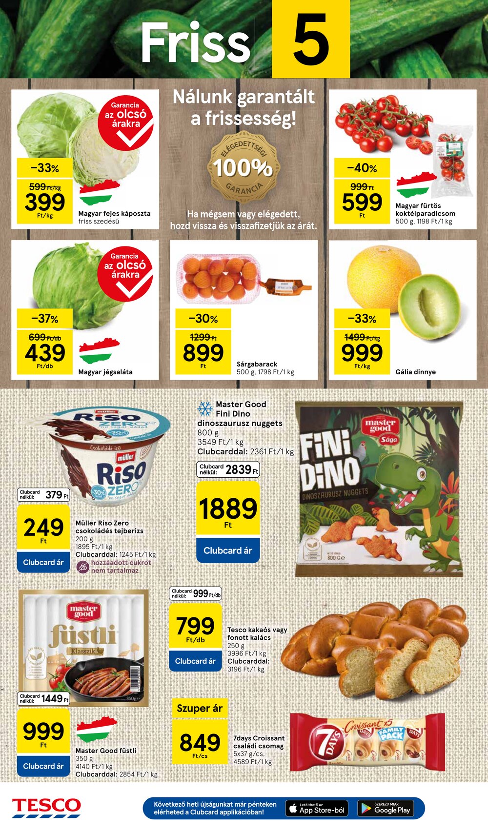 Tesco akciós újság 2025.05.22-től - 2. oldal.