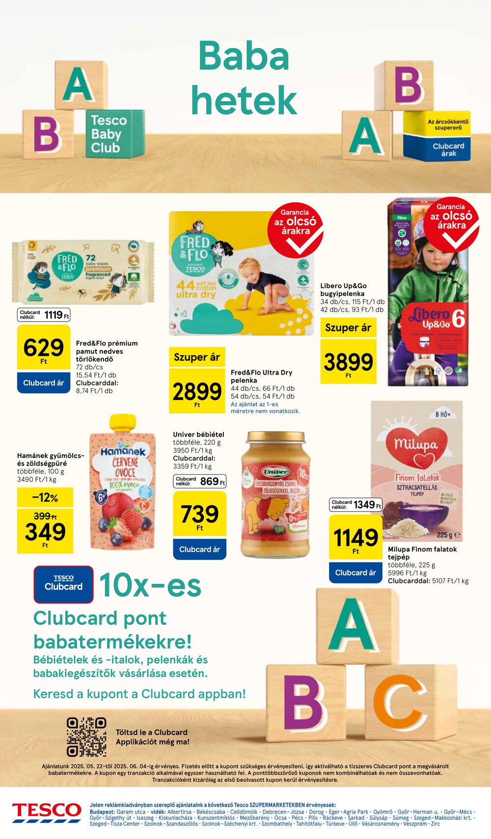 Tesco akciós újság 2025.05.22-től - 6. oldal.