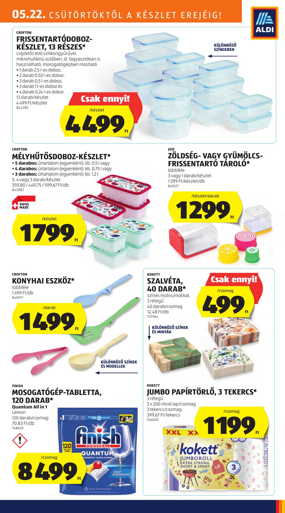Aldi akciós újság 2025.05.22-től - 25. oldal.