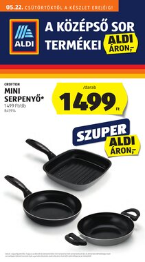 Aldi akciós újság 2025.05.22-től