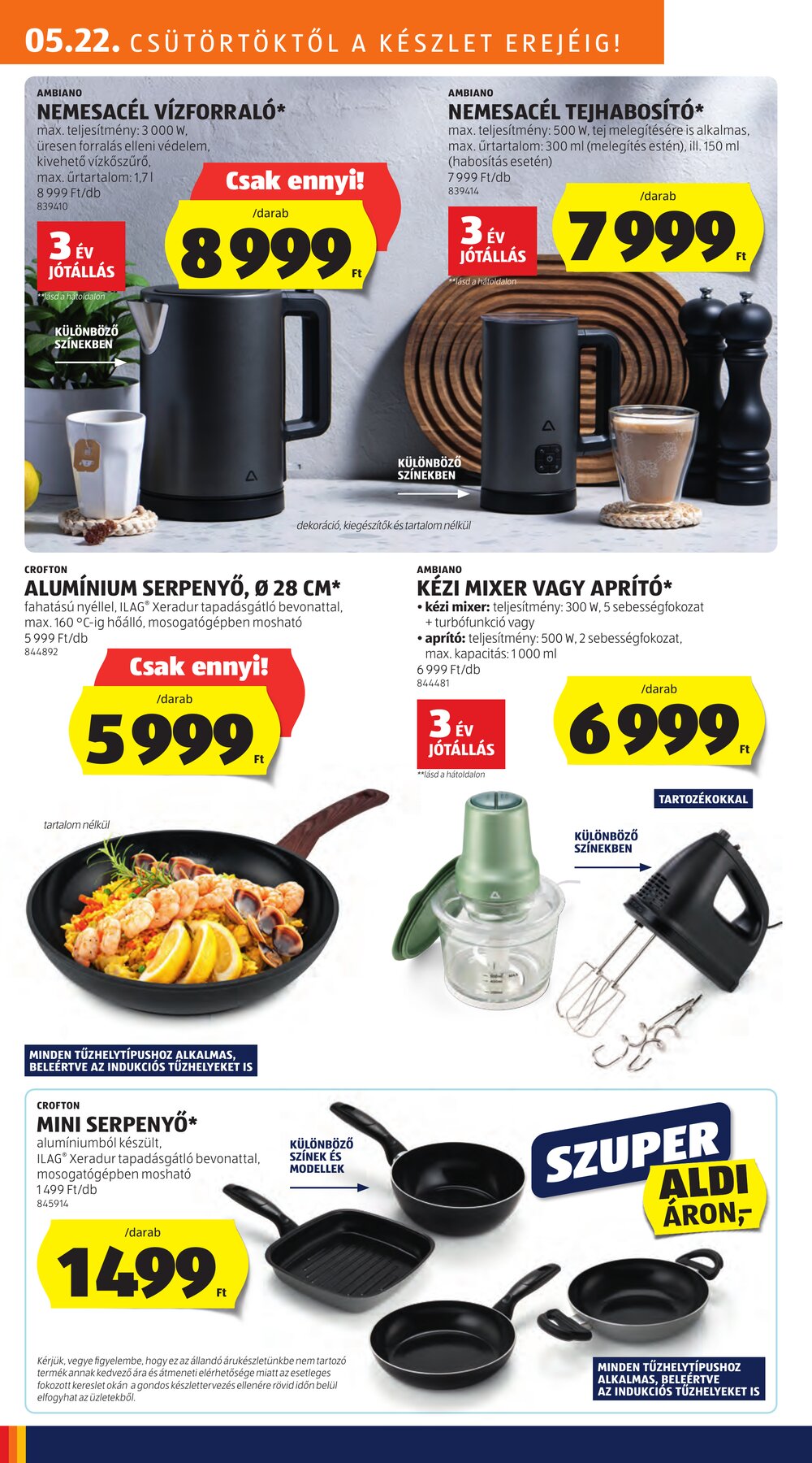 Aldi akciós újság 2025.05.22-től - 4. oldal.