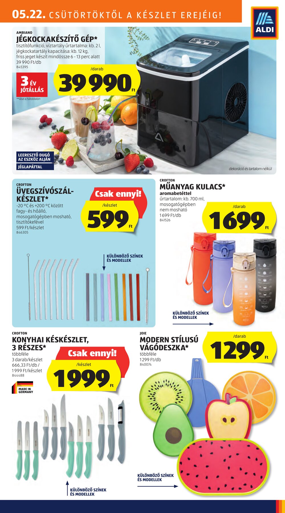 Aldi akciós újság 2025.05.22-től - 5. oldal.