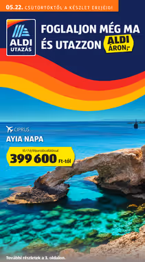 Aldi akciós újság 2025.05.22-től