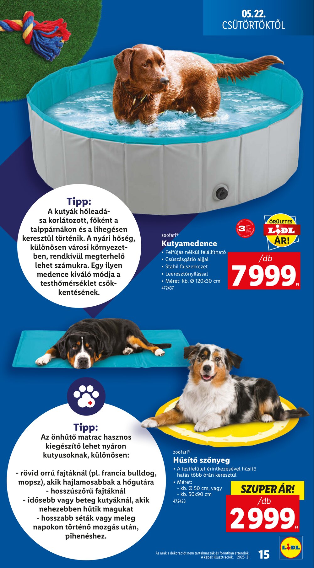 Lidl akciós újság 2025.05.22-től - 15. oldal.