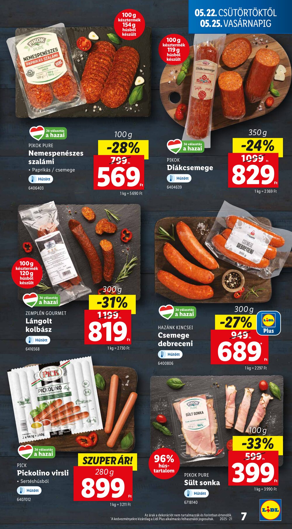 Lidl akciós újság 2025.05.22-től - 7. oldal.